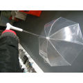 Прозрачный PVC специальной формы любимчика собака зонтик 